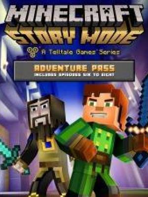 MINECRAFT STORY EPISODIOS DE 6-7-8 MODE ADVENTURE PASS PS3