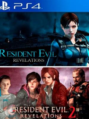 2 JUEGOS EN 1 RESIDENT EVIL REVELATIONS 1 MAS RESIDENT EVIL REVELATIONS 2 PS4