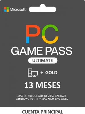 PC GAME PASS ULTIMATE SUSCRIPCIÓN DE 13 MESES CUENTA